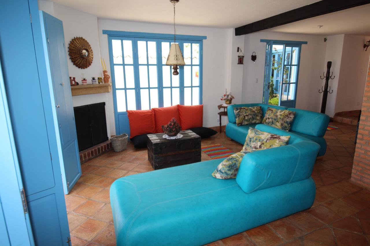 Vila Casa Azul Leyva Villa de Leyva Exteriér fotografie
