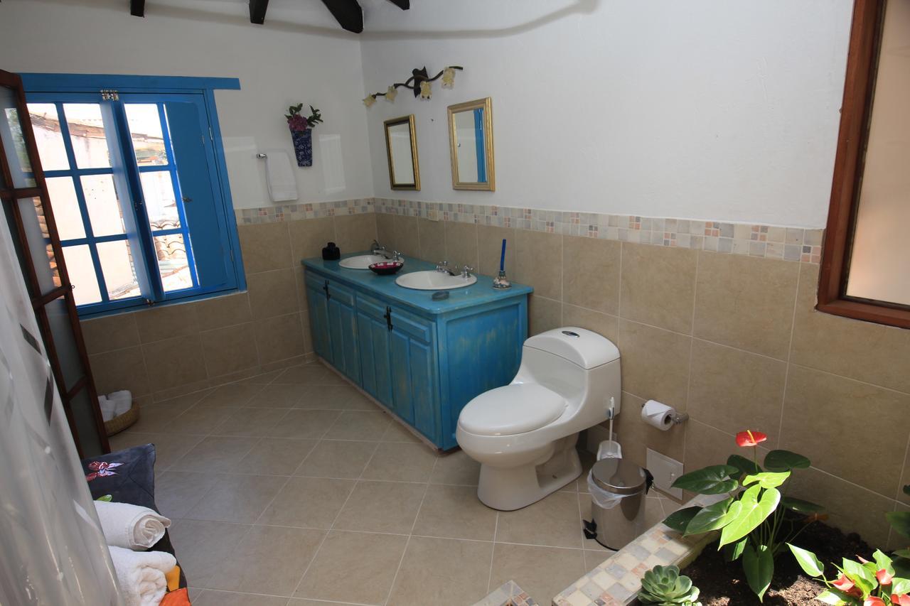 Vila Casa Azul Leyva Villa de Leyva Exteriér fotografie