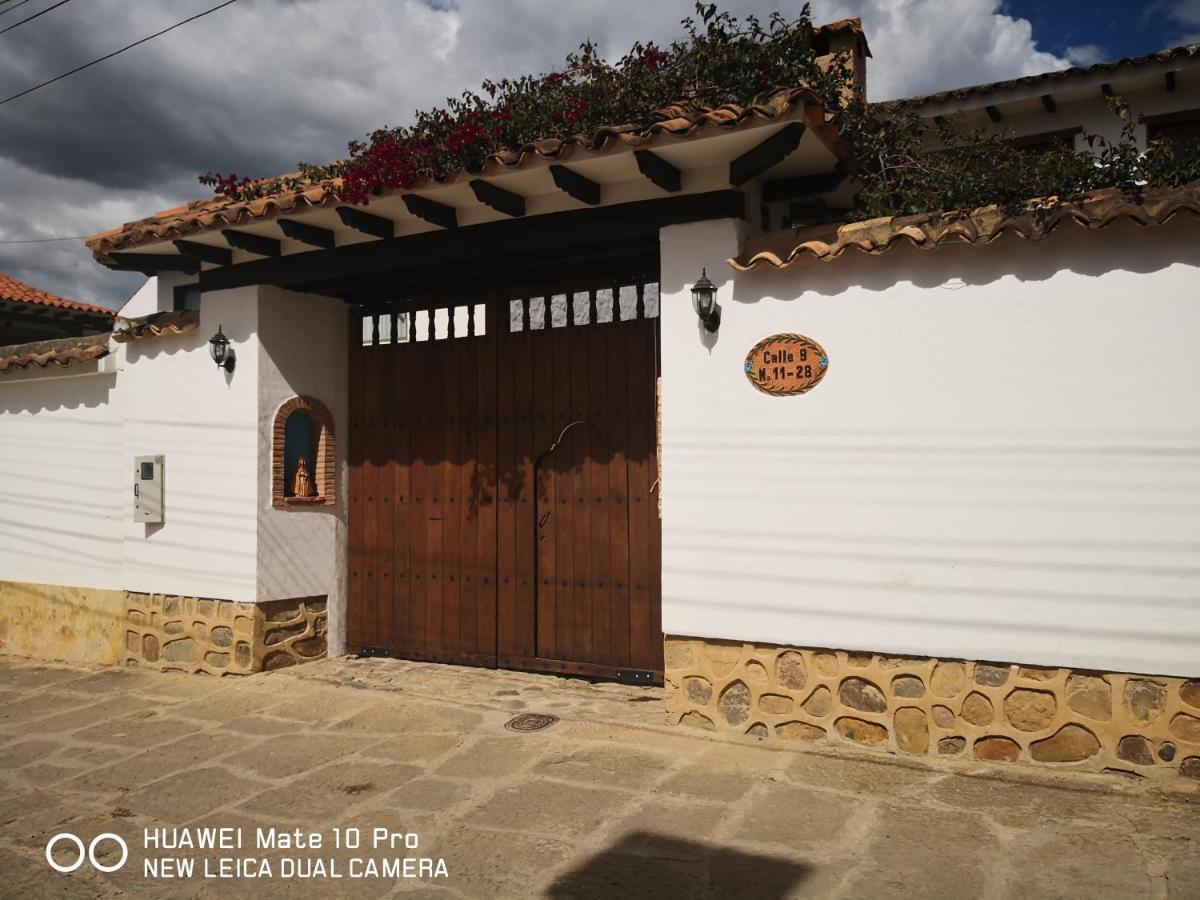 Vila Casa Azul Leyva Villa de Leyva Exteriér fotografie