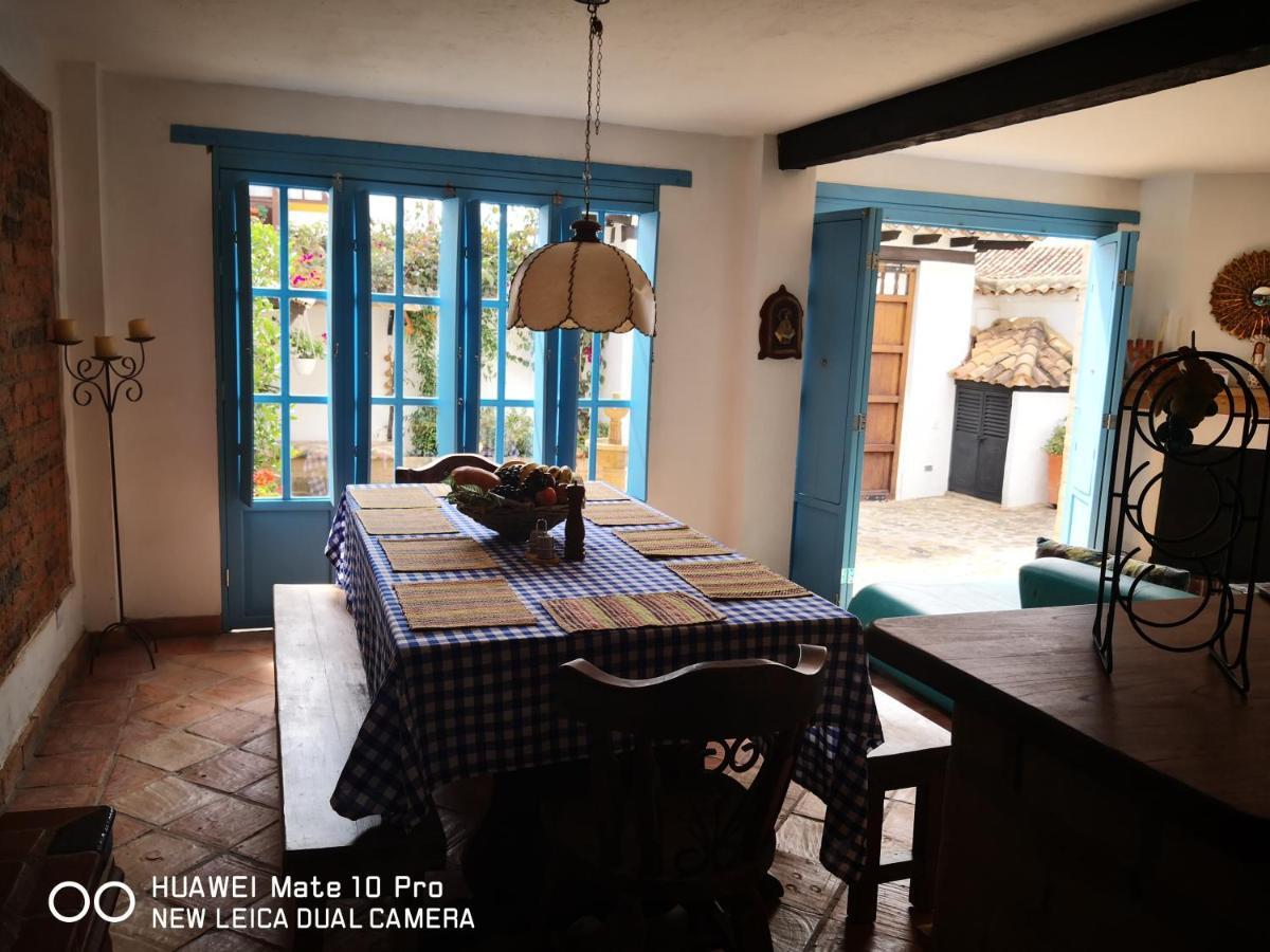 Vila Casa Azul Leyva Villa de Leyva Exteriér fotografie