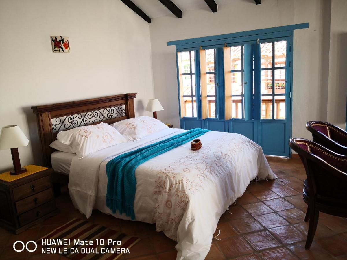 Vila Casa Azul Leyva Villa de Leyva Exteriér fotografie