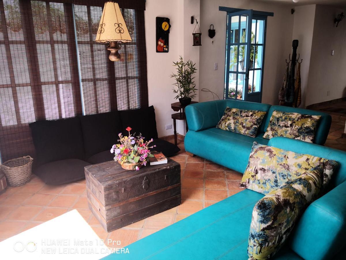 Vila Casa Azul Leyva Villa de Leyva Exteriér fotografie