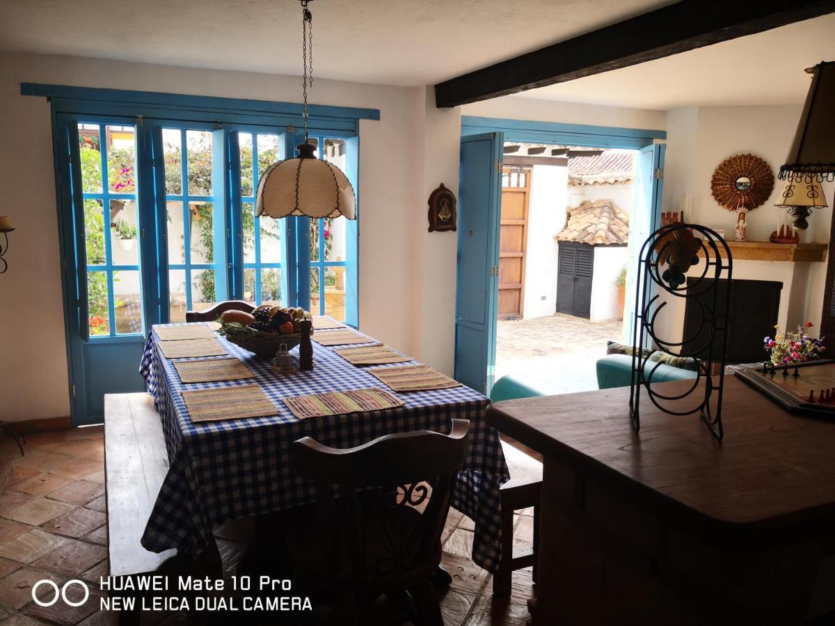 Vila Casa Azul Leyva Villa de Leyva Exteriér fotografie